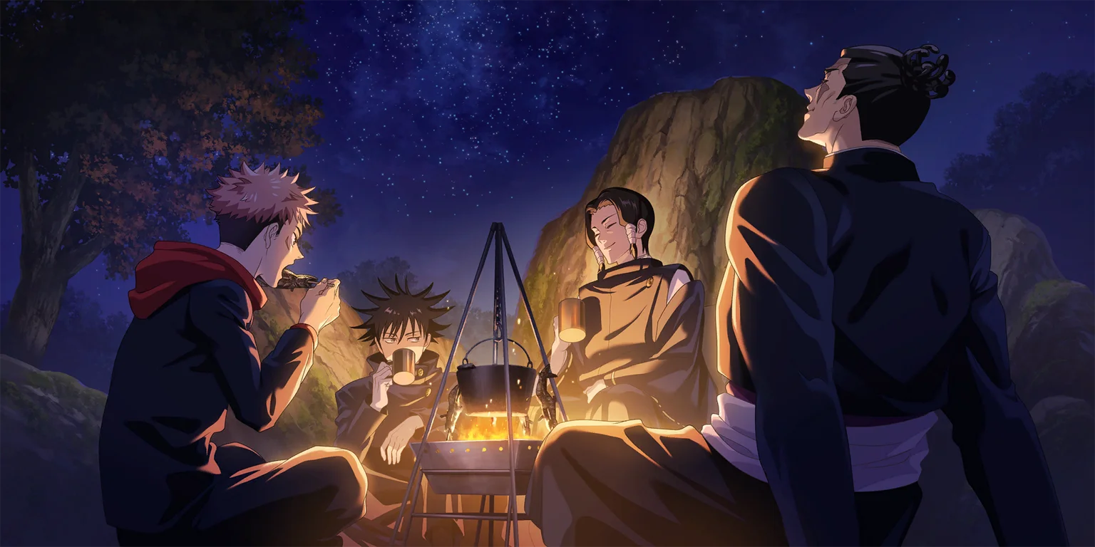 Night of Spiritual Mountain Range